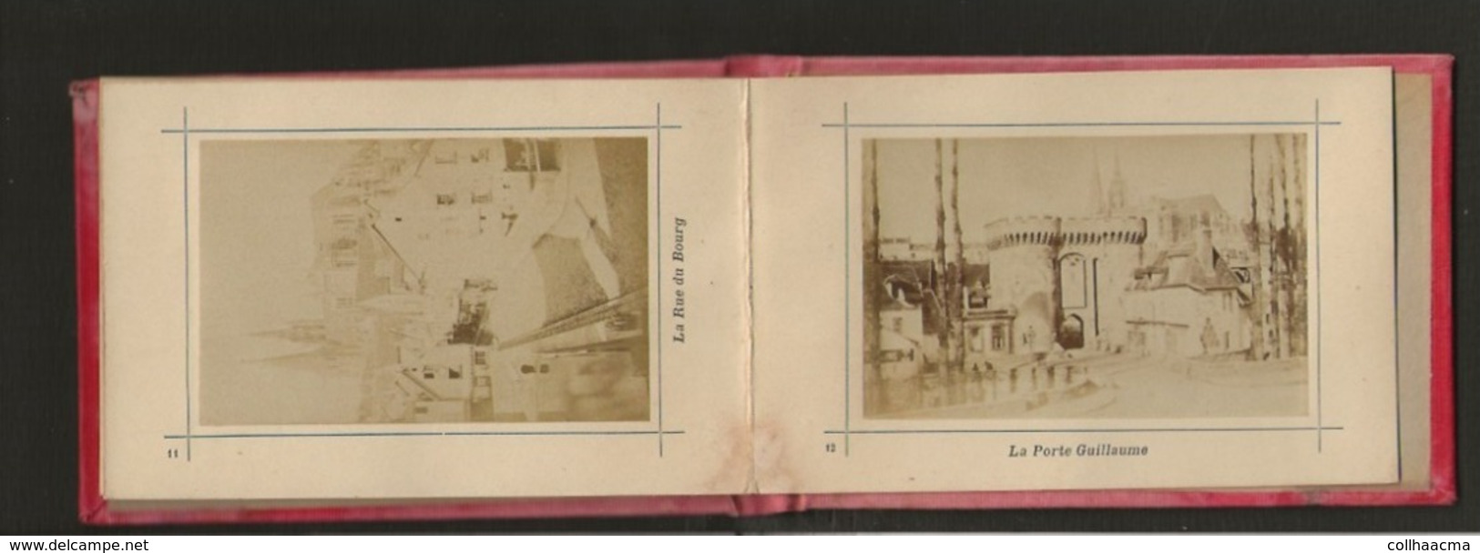 28 / Souvenir de Chartres / Carnet de 12 vues photos en carton épais