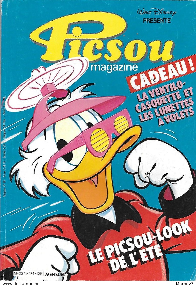 PICSOU Magazine - Année 1986 N° 172 - 173 - 174 - 175 - 176 - Walt Disney - Disney