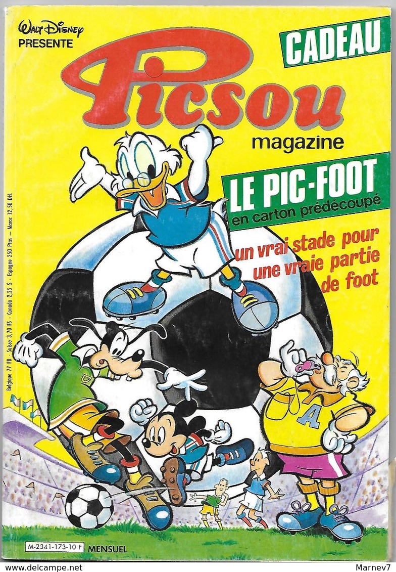 PICSOU Magazine - Année 1986 N° 172 - 173 - 174 - 175 - 176 - Walt Disney - Disney