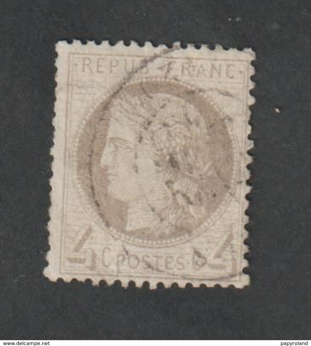 Timbres -  N°52   - Type Cérès - Dentelé III éme République - 1872  - Oblitéré  - - Other & Unclassified