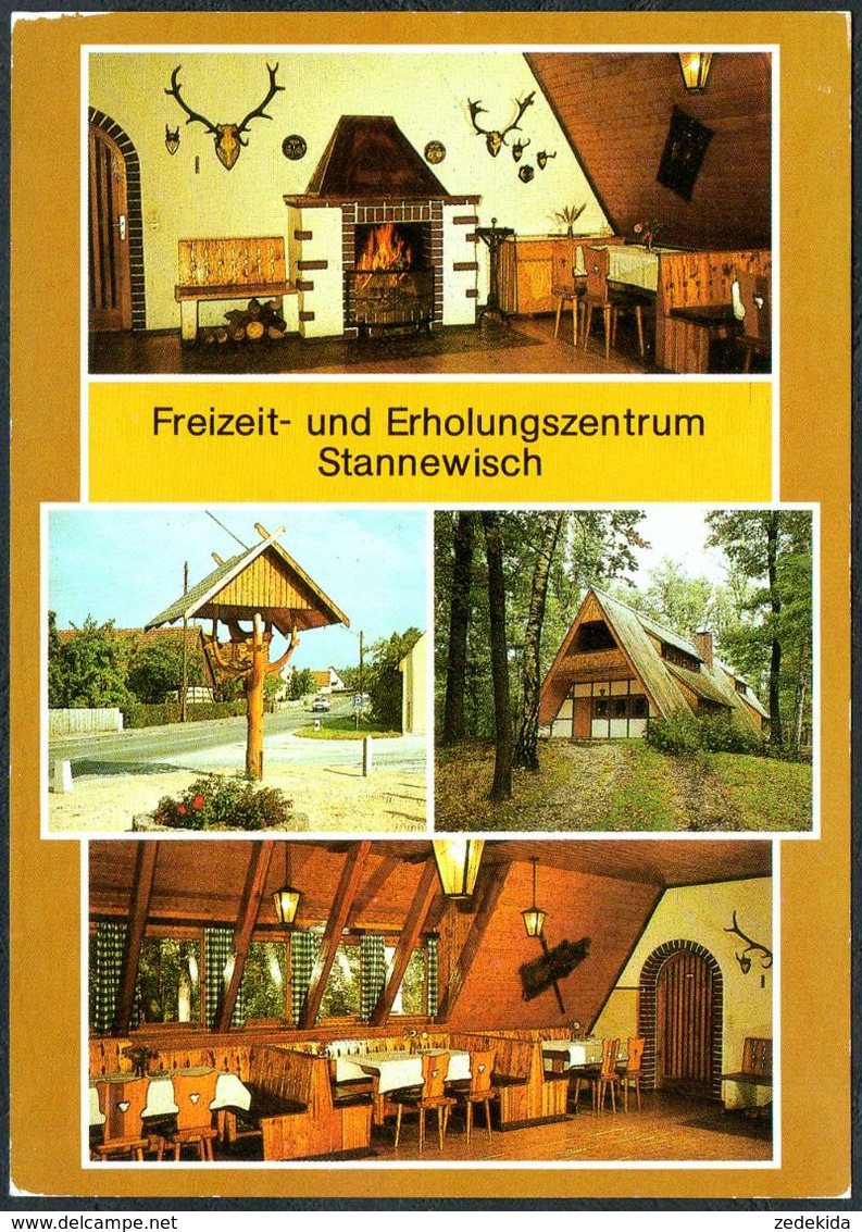 C6550 - Stannewisch Freizeit Und Erholungszentrum - Werbekarte - Bild Und Heimat Reichenbach - Niesky