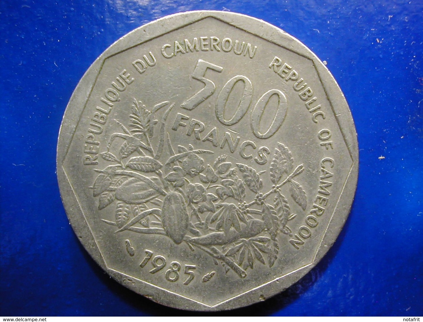 Cameroun  Kameroen  500 Fr 1985  R. - Cameroon