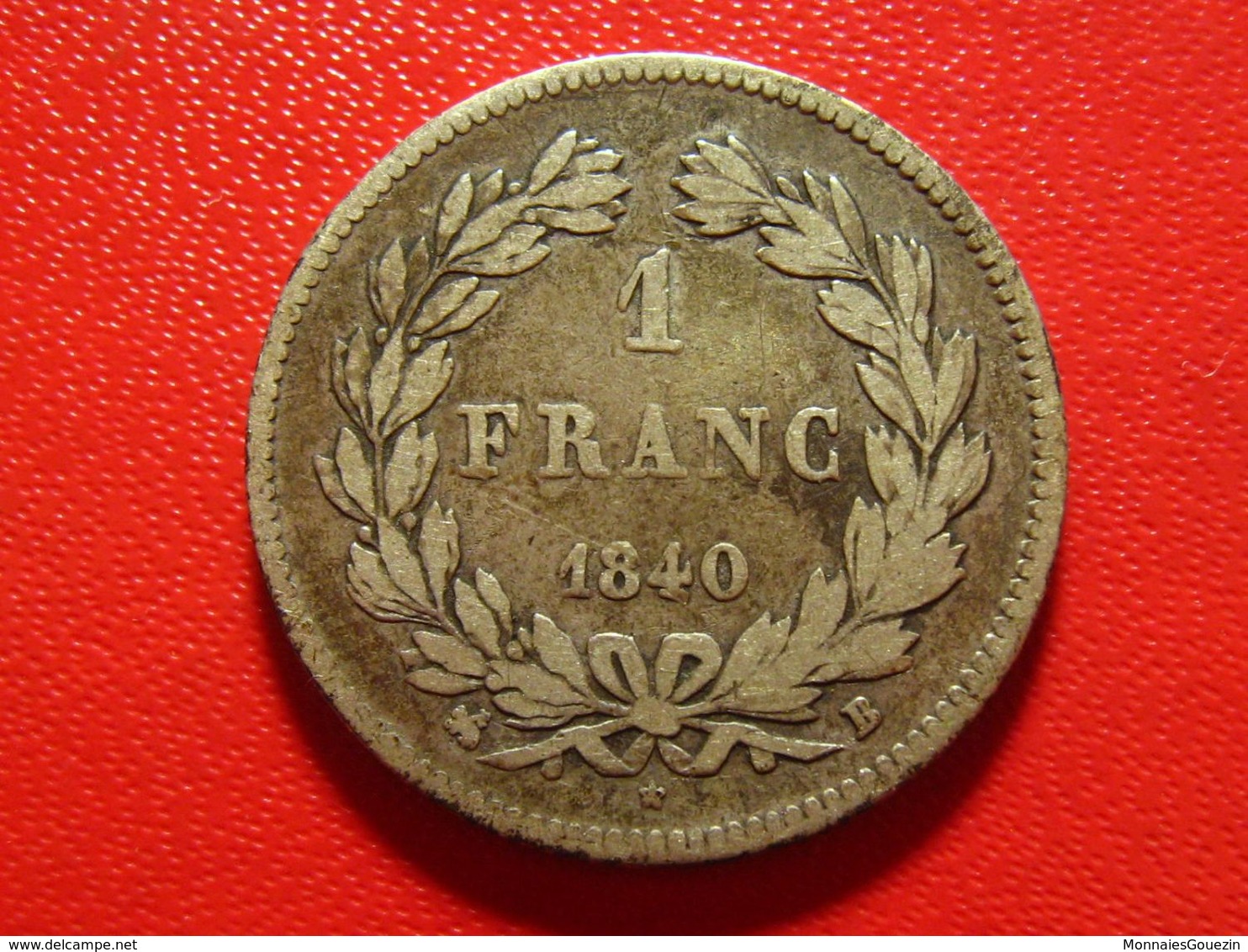France - Franc 1840 B Rouen Louis Philippe 4867 - 1 Franc