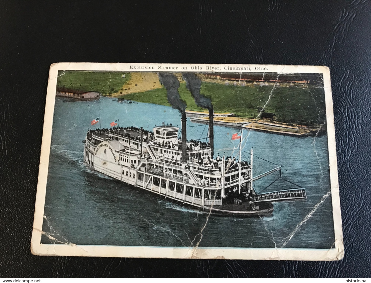 7636 - Excursion Steamer On Ohio River, CINCINNATI Ohio - Cincinnati