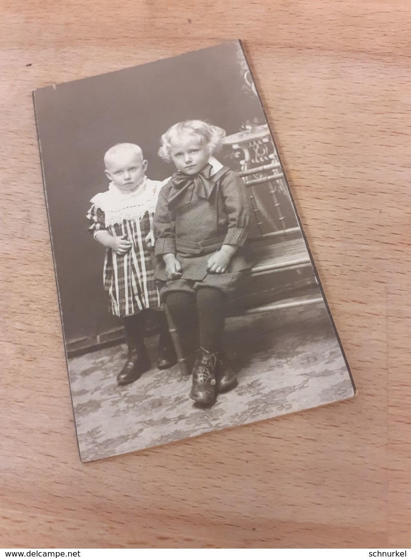 HAMAR - NORGE - NORWEGEN - GESCHWISTERPAAR - TWO LITTLE BLOND GIRLS - KLEINE BLONDE MAEDCHEN - Places