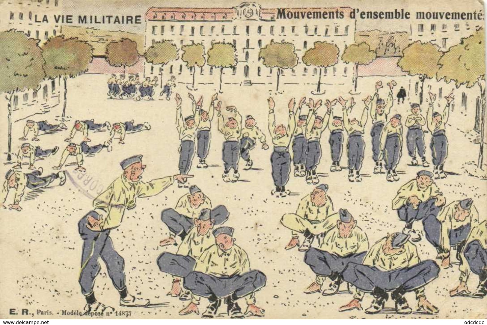 DESTOCKAGE BON LOT 100 CPA  MILITARIA  Casernes Guerre 1914 18 Ruines Patriotiques Humour ..(toutes scanées