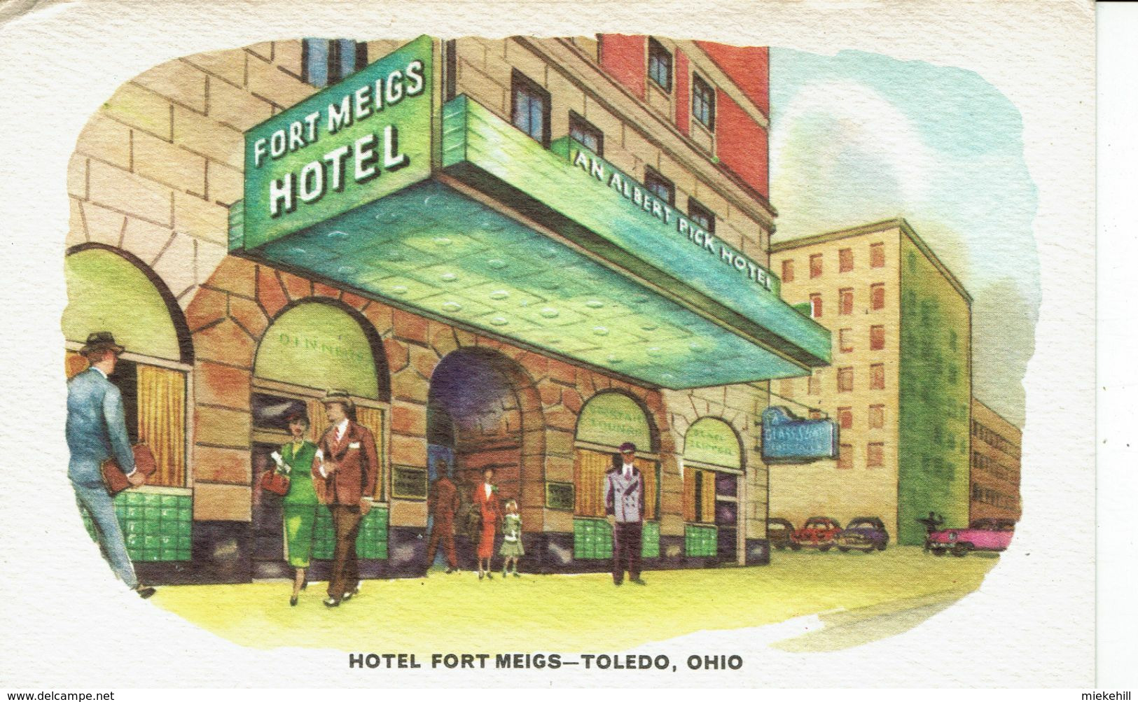 USA-TOLEDO-HOTEL FORT MEIGS - Toledo