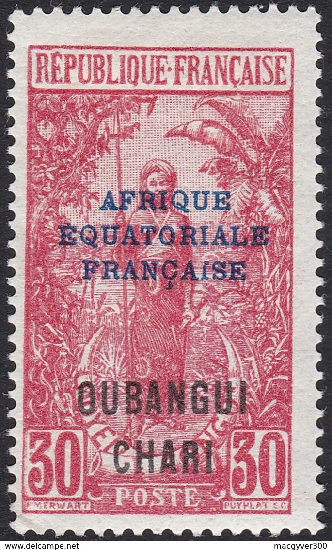 OUBANGUI, 1924-25, (Yvert 51 Au 58). - Neufs