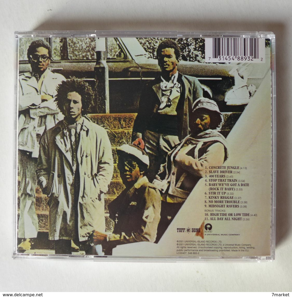 CD/ Bob Marley & The Wailers - Catch A Fire  / TBE - Reggae