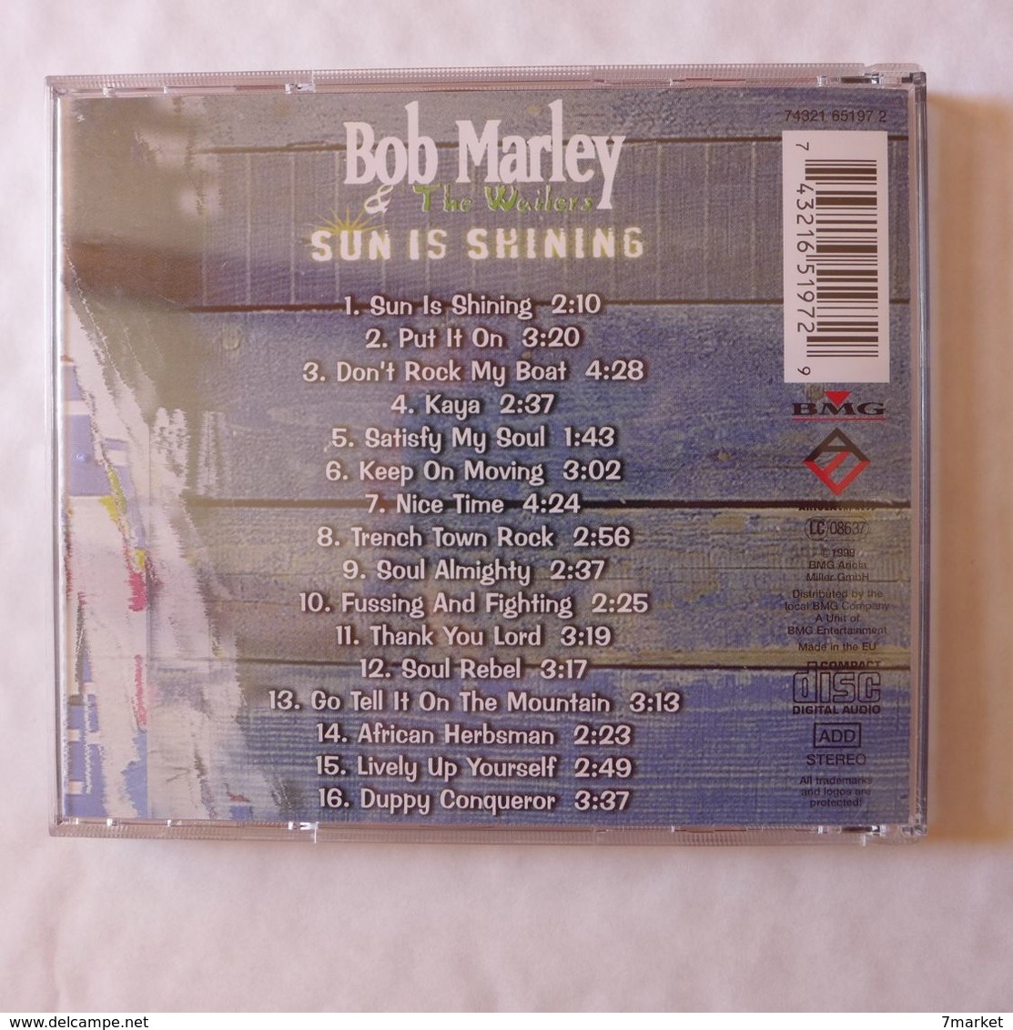 CD/ Bob Marley & The Wailers - Sun Is Shining  / TBE - Reggae