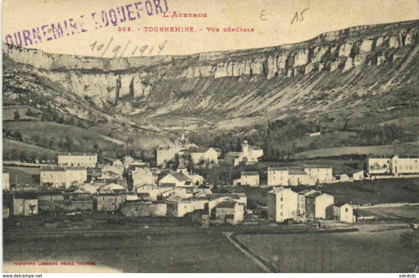 DESTOCKAGE BON LOT 100 CPA  CPSM (petit Format)  FRANCE AVEYRON  (toutes scanées)