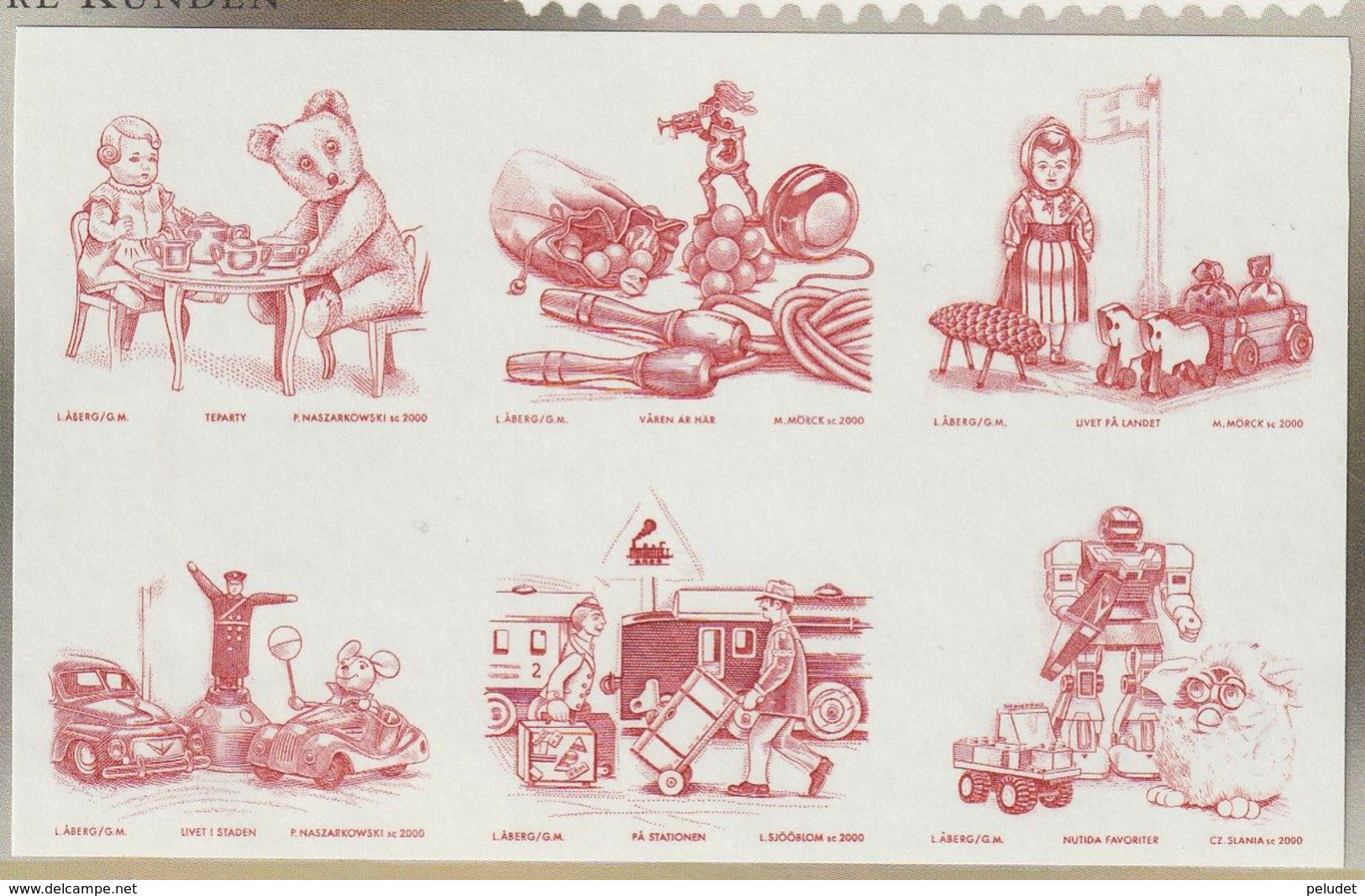 Finland 2000 - Special Gift To Our Customers - Block - Errors, Freaks & Oddities (EFO)