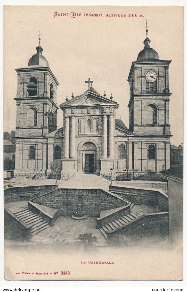 CPA - SAINT DIÉ (Vosges) - La Cathédrale - Saint Die