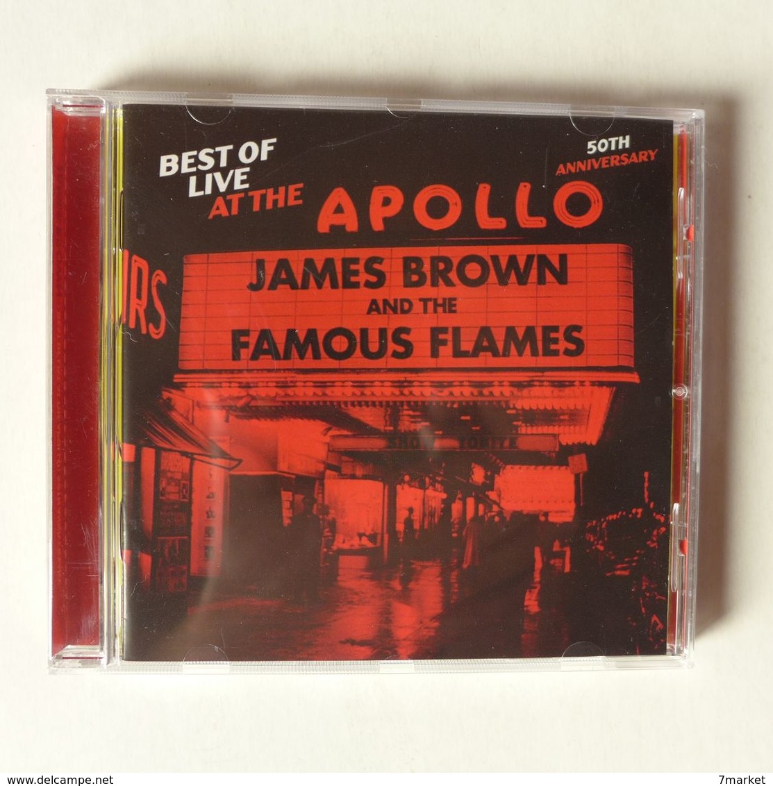 CD/  James Brown - Best Of Live At The Apollo  / TBE - Soul - R&B