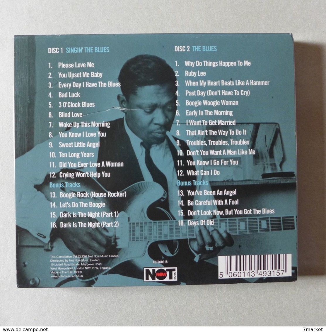 CD/  BB King -  Electric Blues (2 CD) / TBE - Blues