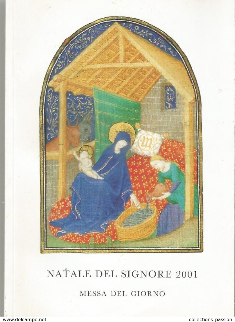 Partition Musicale, Messa Del Giorno ,natale Del Signore 2001,51 Pages, Frais Fr 2.95 E - Partitions Musicales Anciennes