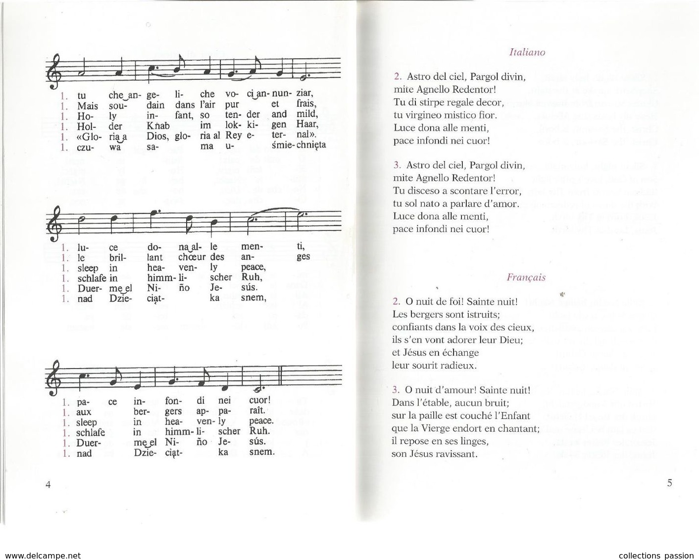 Partition Musicale, Messa Del Giorno ,natale Del Signore 2001,51 Pages, Frais Fr 2.95 E - Partitions Musicales Anciennes