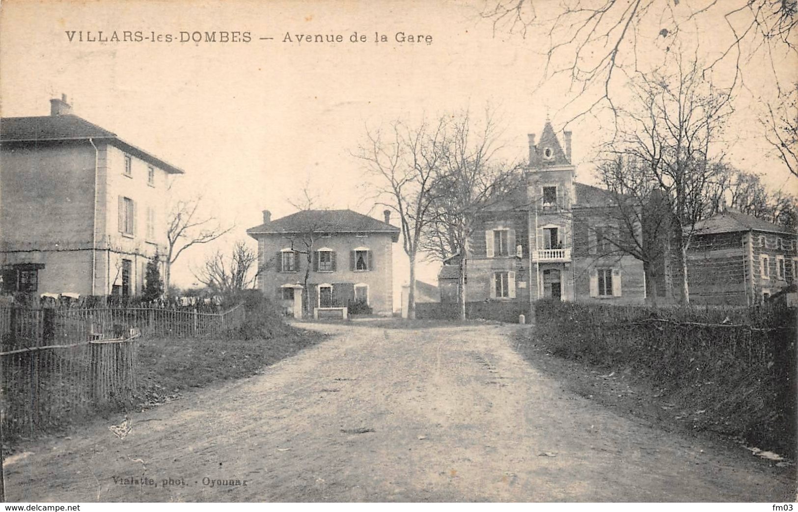 Villars Les Dombes Avenue De La Gare - Villars-les-Dombes