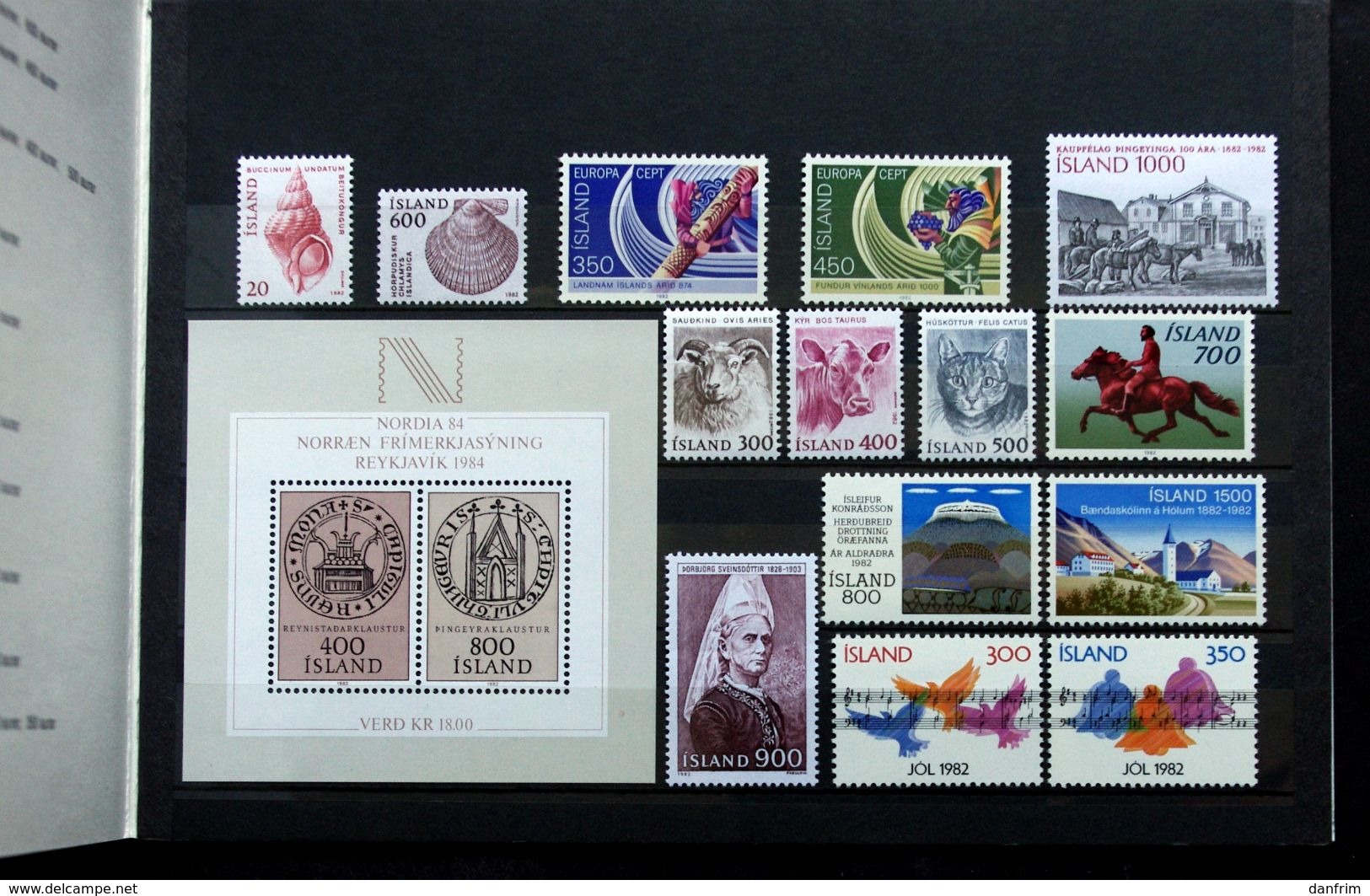 Iceland 1982 Full Years (**) ( Lot KS ) - Années Complètes