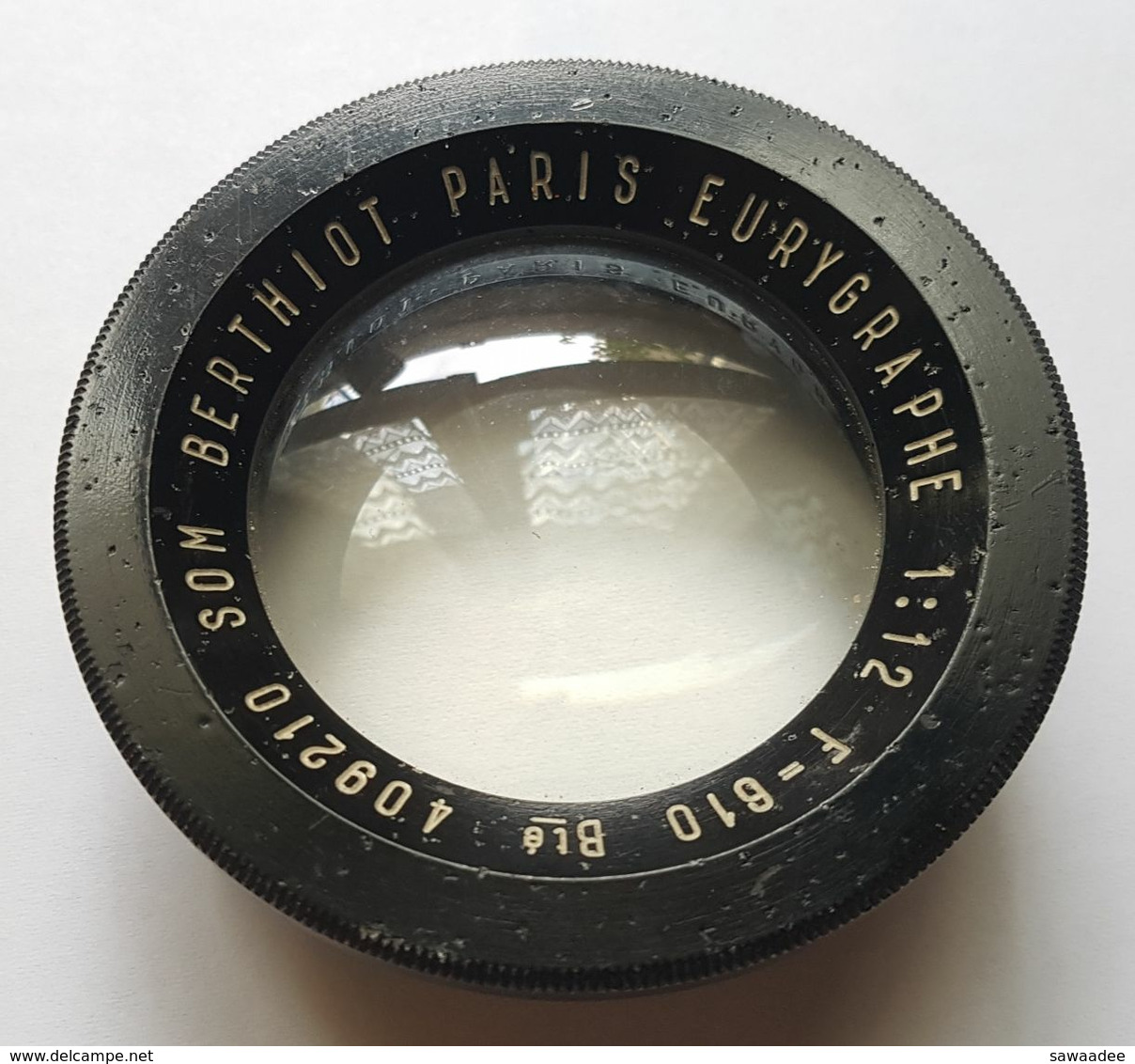 OPTIQUE - SOM BERTHIOT - PARIS - EURYGRAPHE - 1:12 - F = 610 Bté - Lentes