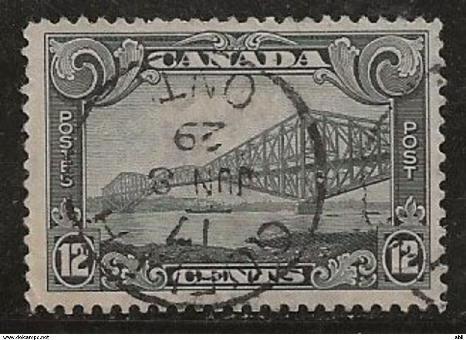 Canada 1928-1929 N° Y&T : 136 Obl. - Usati