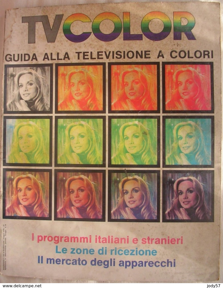 QUATTRORUOTE GUIDA ALLA TELEVISIONE A COLORI - 1976 - Télévision