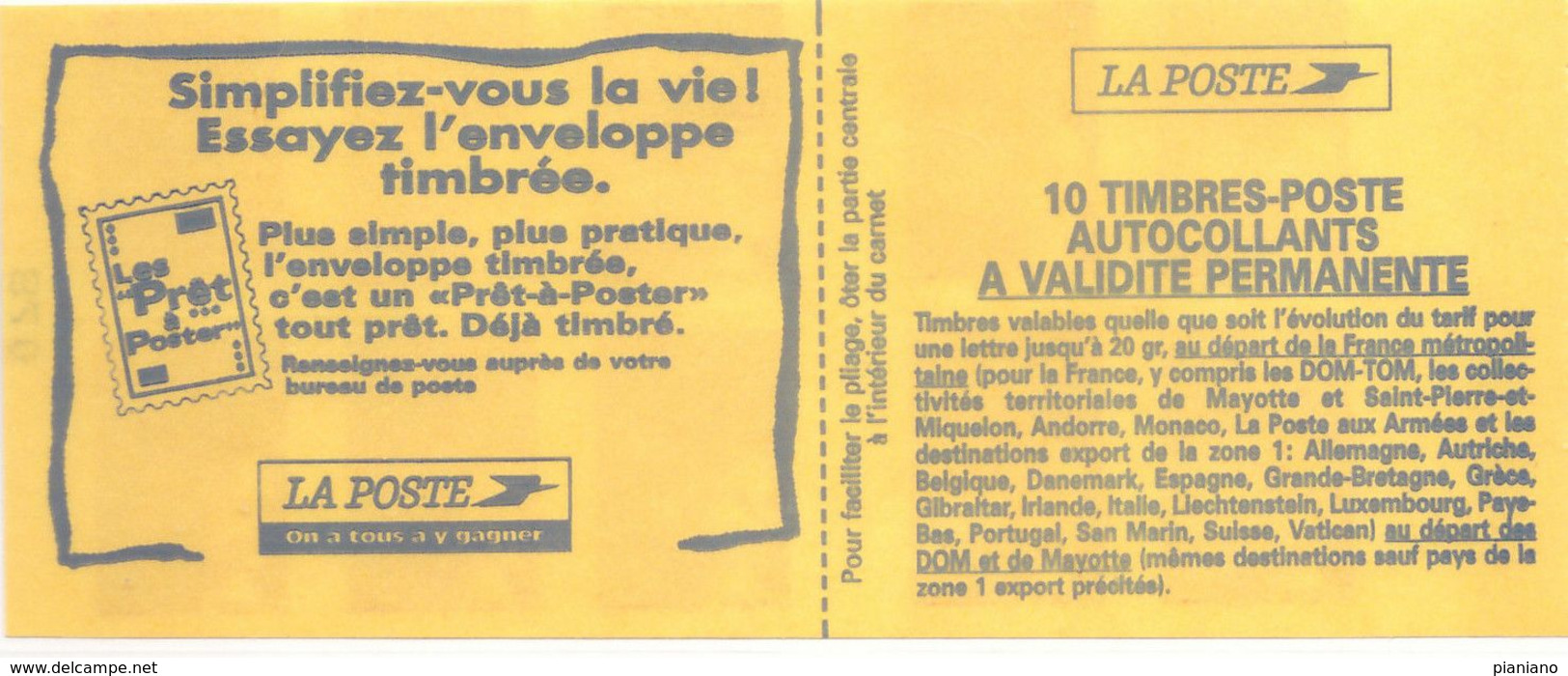 PIA - FRANCIA  - 1997  : Marianna Del 14 Luglio  - Carnet -  (Yv 3085 C1) - Other & Unclassified