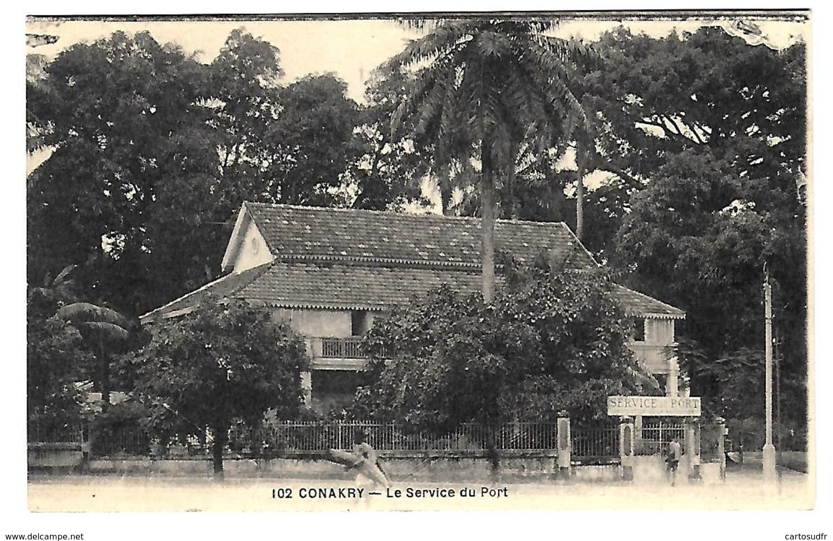 CONAKRY - LE SERVICE DU PORT - SUPERBE - Guinée