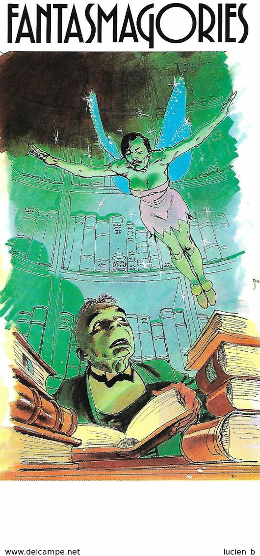 DURAND  -  Ex-libris "Cliff Burton, Tome 7" - Illustrators D - F