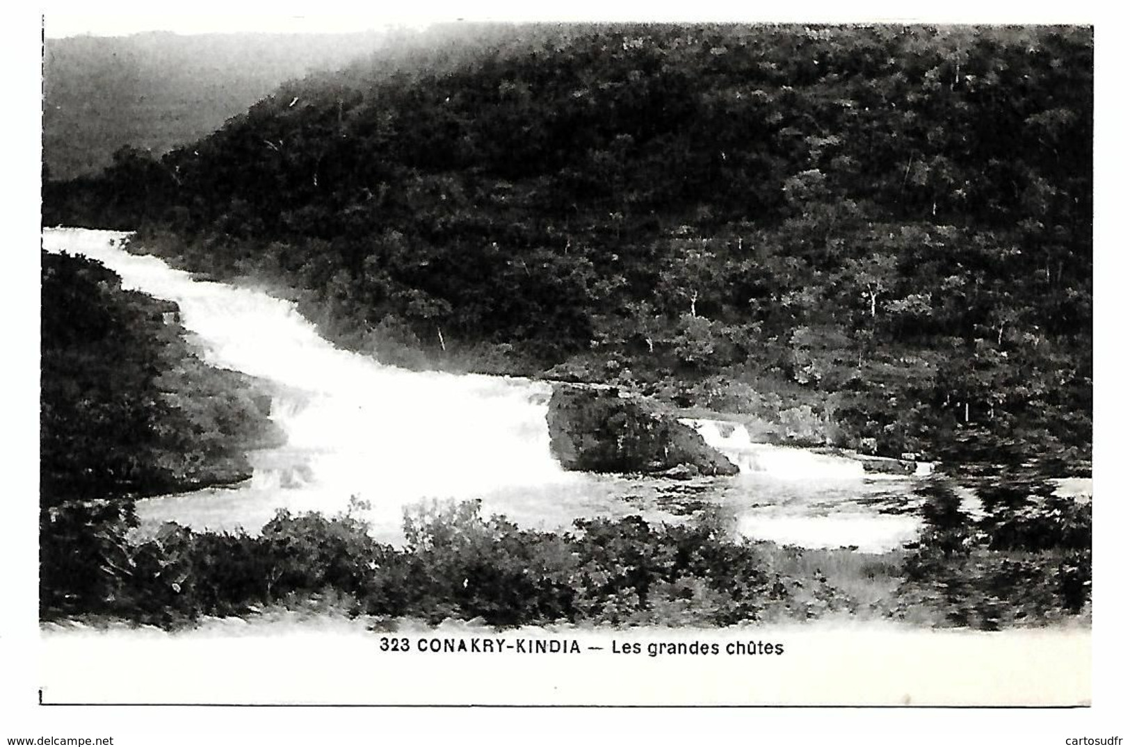 CONAKRY - LES GRANDES CHÛTES - SUPERBE - Guinée