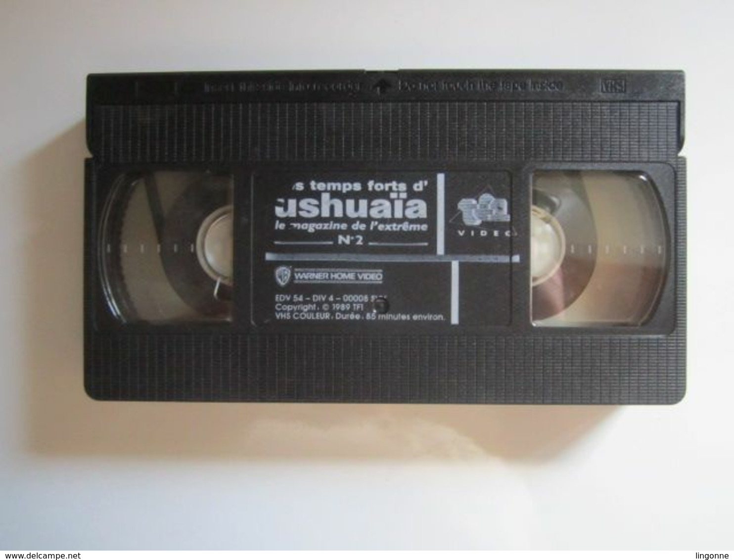 CASSETTE VIDEO VHS USHUAÏA Nicolas HULOT Le Magazine De L'extrême. - Documentaires