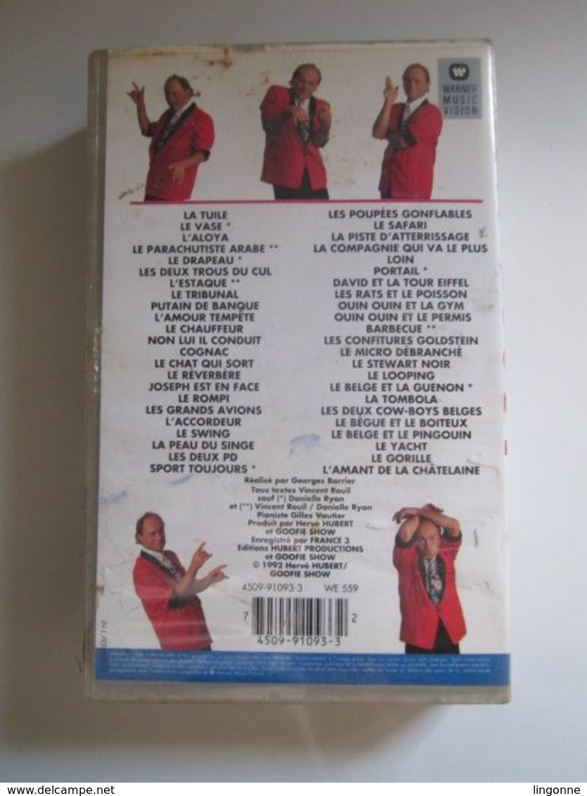 CASSETTE VIDEO VHS LAGAF' Eclats De Rire (jaquette Abimée) - Concert Et Musique