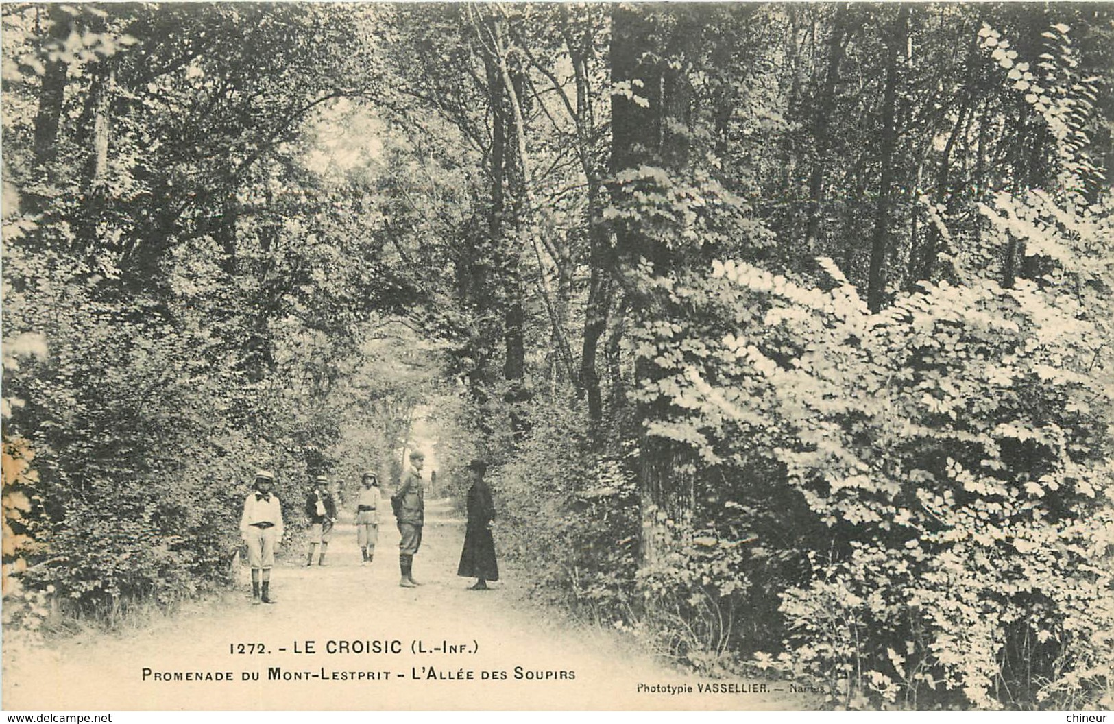 LE CROISIC PROMENADE DU MONT LESTPRIT ALLEE DES SOUPIRS - Le Croisic