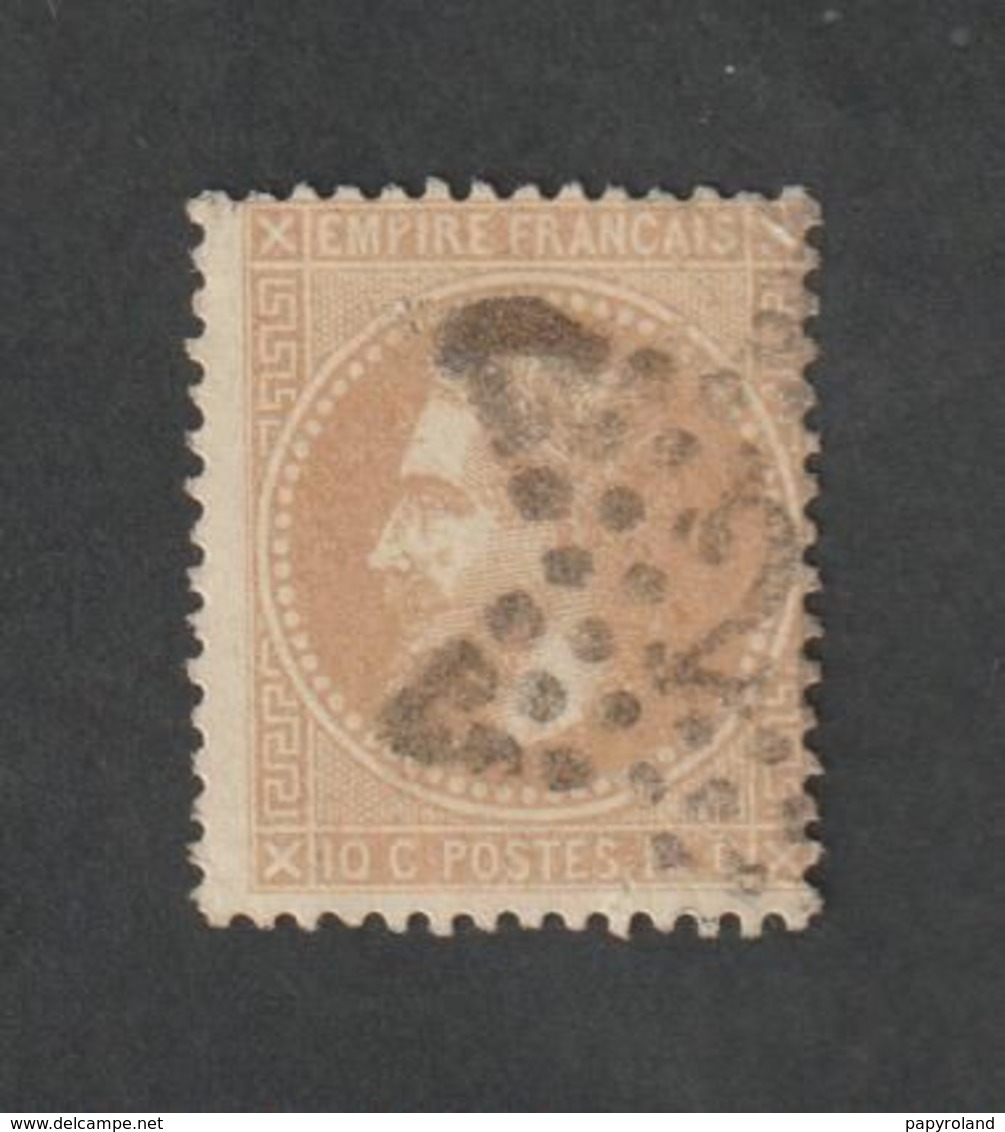 Timbres  -  N°28 B  - Type  Napoléon III , Lauré , Légende  Empire Français  - 1868 -  Oblitéré - - Sonstige & Ohne Zuordnung