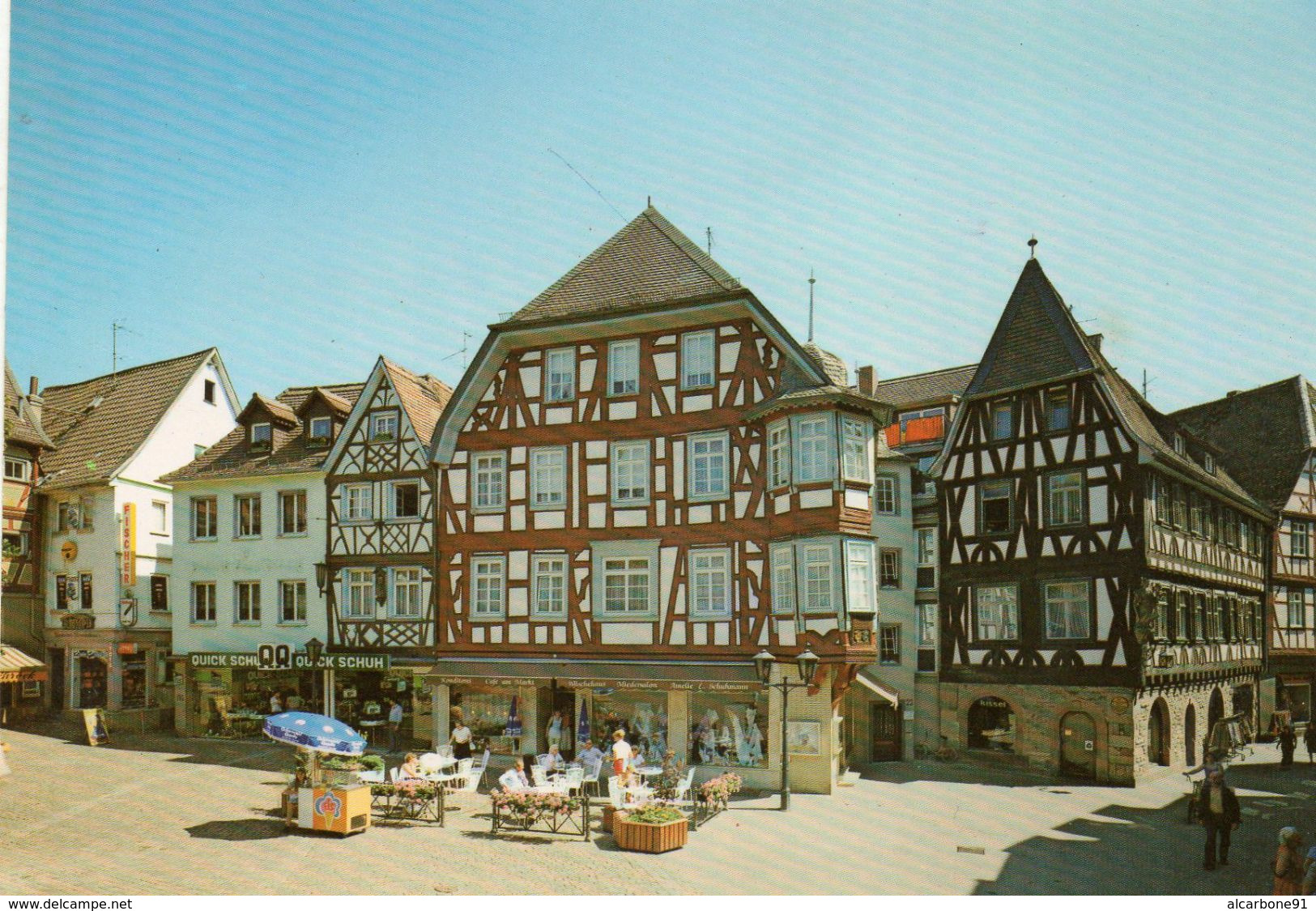 BENSHEIM - Lufturort An Der Bergstrasse Markt - Bensheim