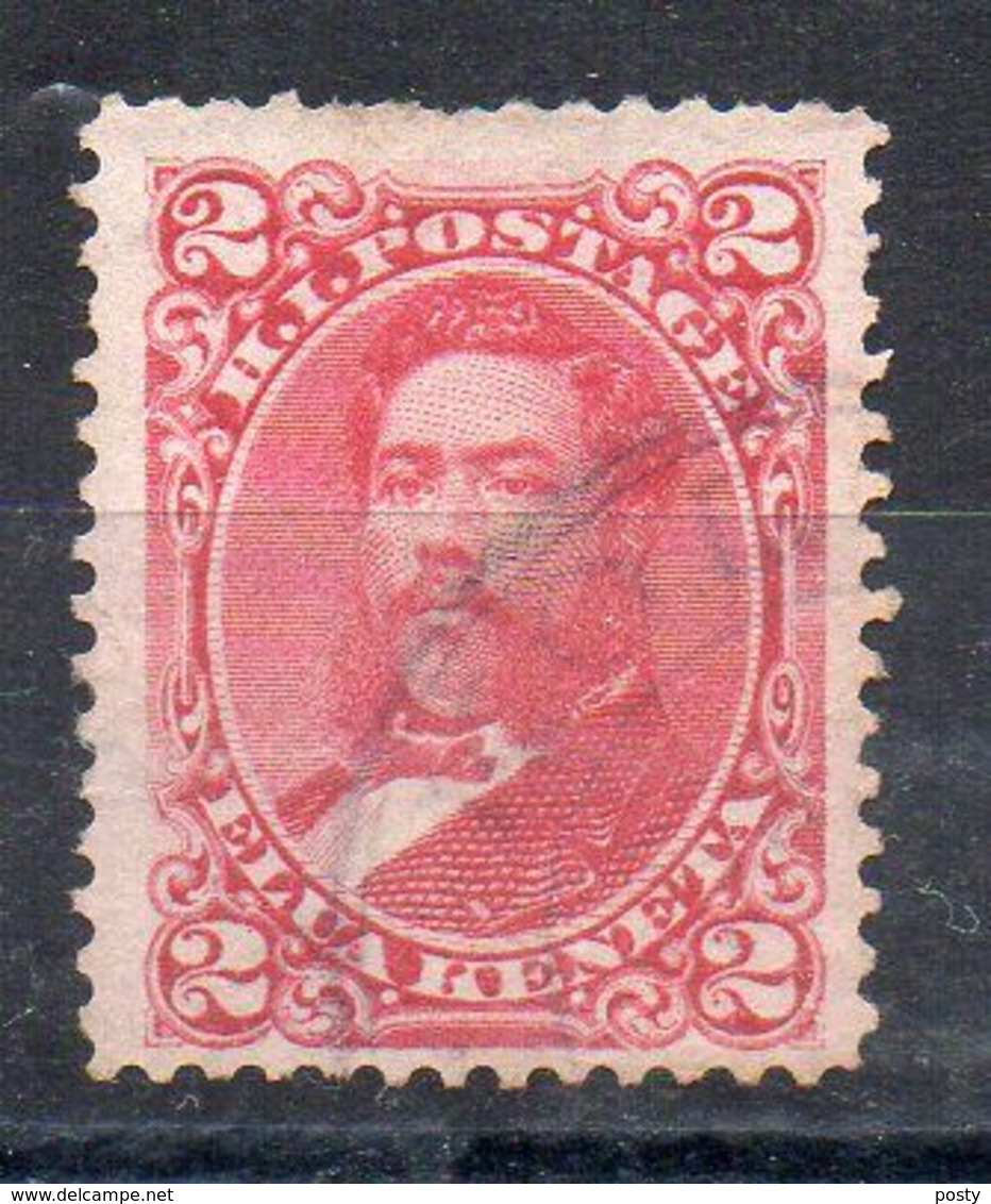 HAWAI - 1882 - KALAKAUA - KING - ROI - 2 - Oblitéré - Used - - Hawaii