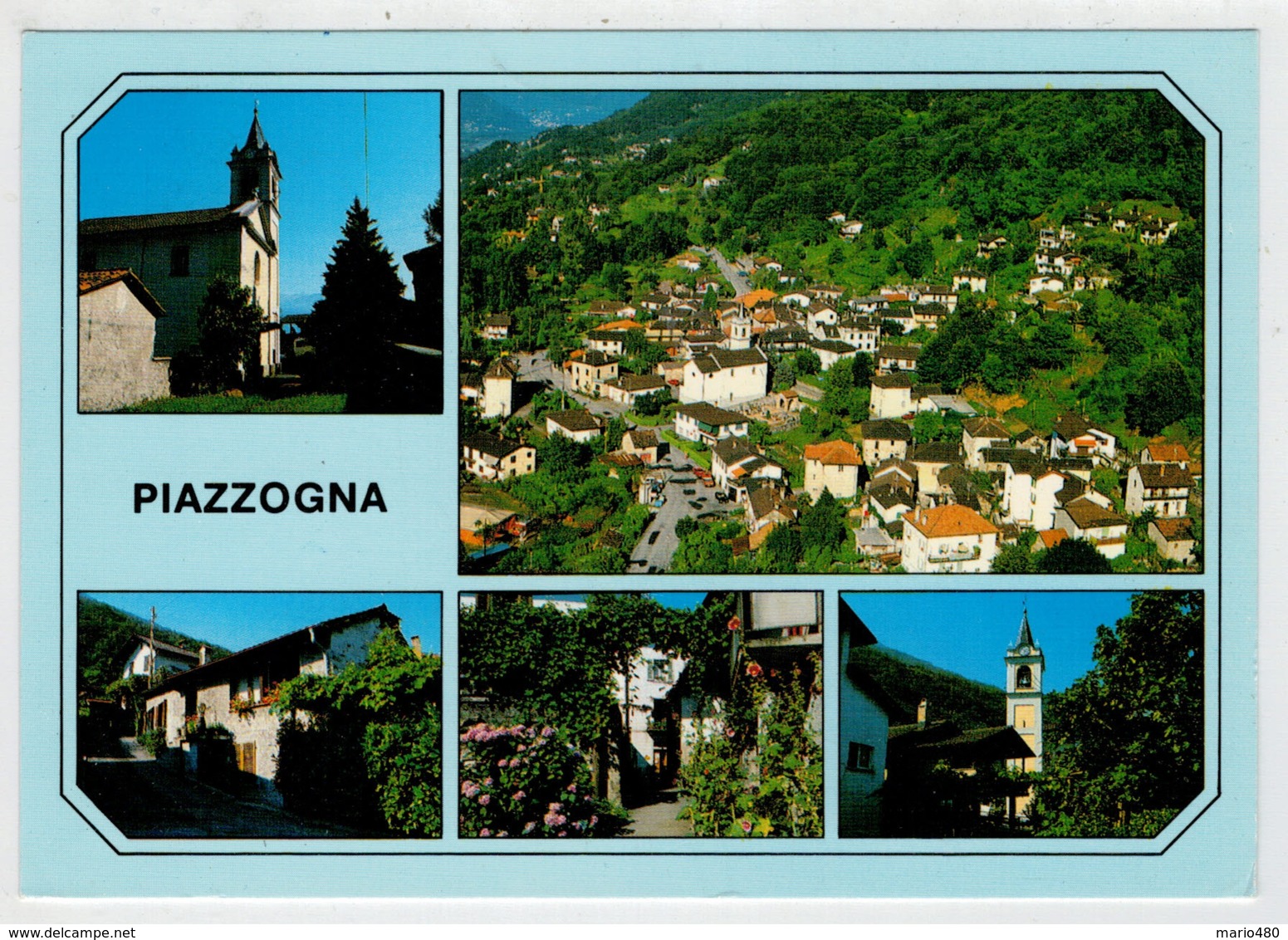 PIAZZOGNA- GAMBAROGNO      (VIAGGIATA) - Gambarogno