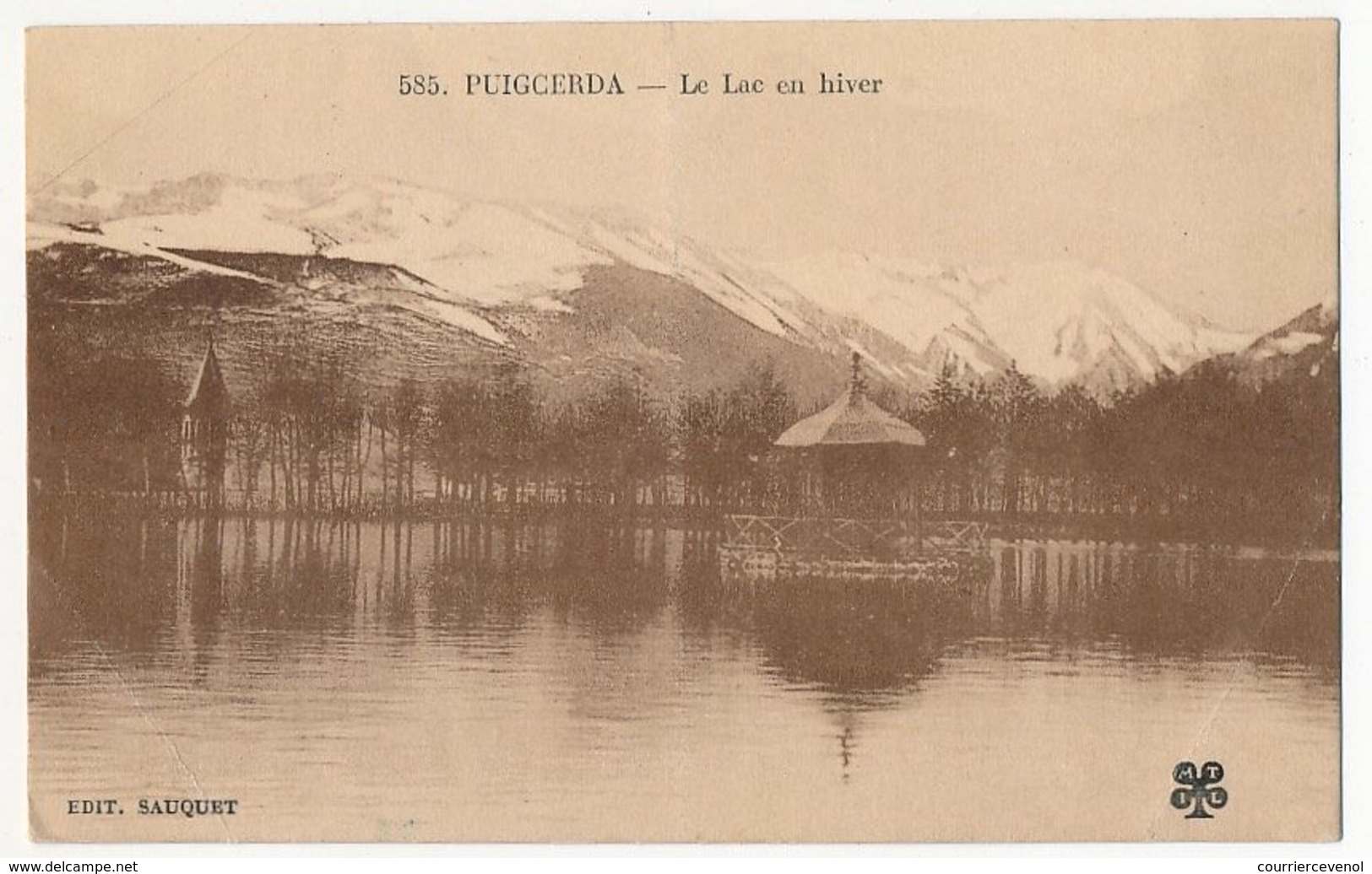 CPA - PUIGCERDA (Catalogne) - Le Lac En Hiver - Otros & Sin Clasificación