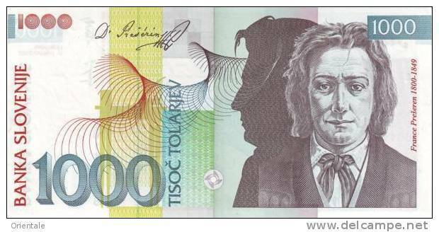 SLOVENIA P. 32a 1000 T 2003 UNC - Eslovenia