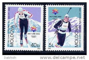 MOLDOVA 2002 Winter Olympic Games  MNH / **.  Michel  421-22 - Moldova