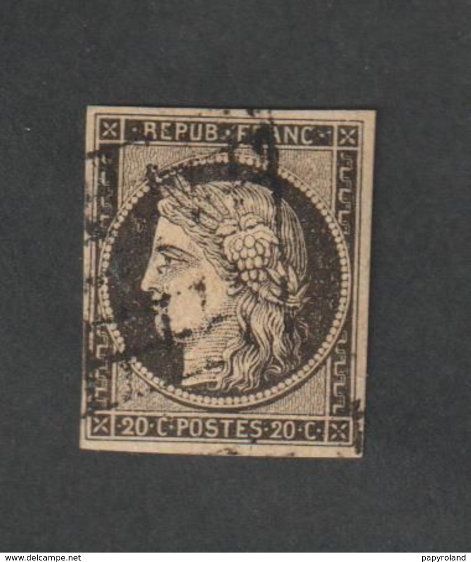 Timbres  - N° 3  -  Type  Cérès De 1849 Et 1850  - 1849 -  Neuf Avec Charnière - Altri & Non Classificati