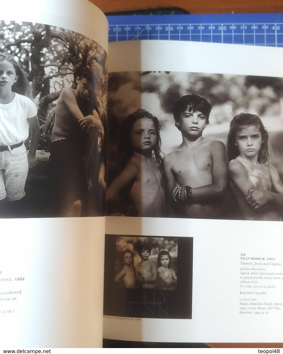 Christie's Photographs by Sally Mann 7 October 2009 b&w color photo boy girl family