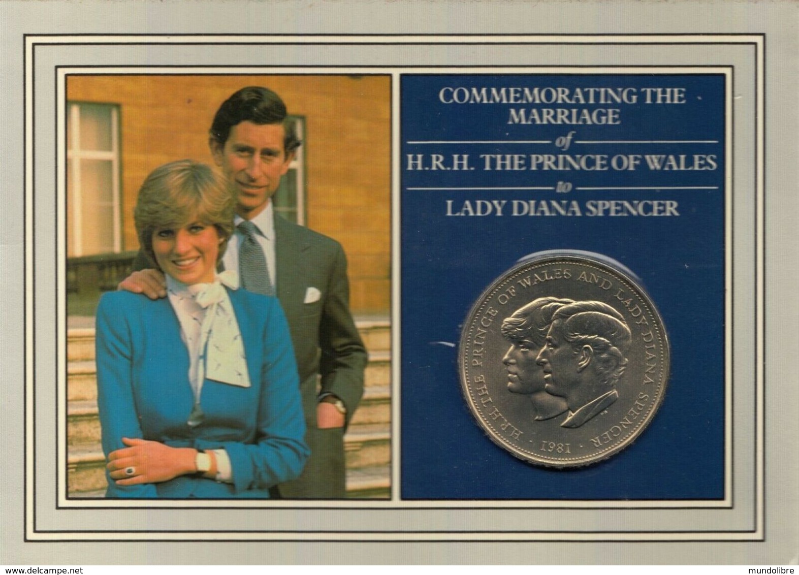 25 Pence 1981 Großbritannien Gedenkmünze Hochzeit Von Prinz Charles Und Diana, Silber Feingewicht 26,16g - 25 New Pence