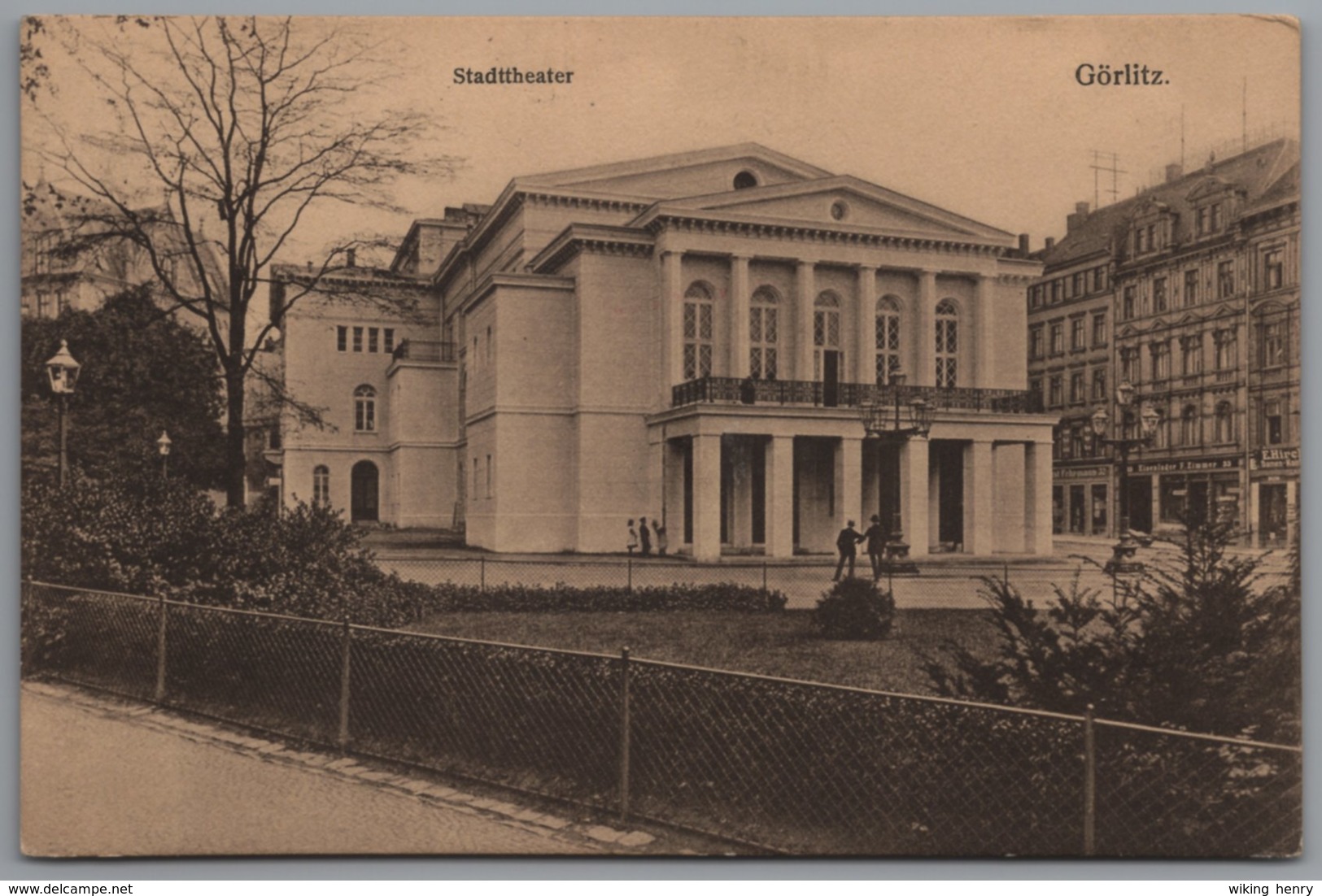 Görlitz - S/w Stadttheater 1 - Goerlitz