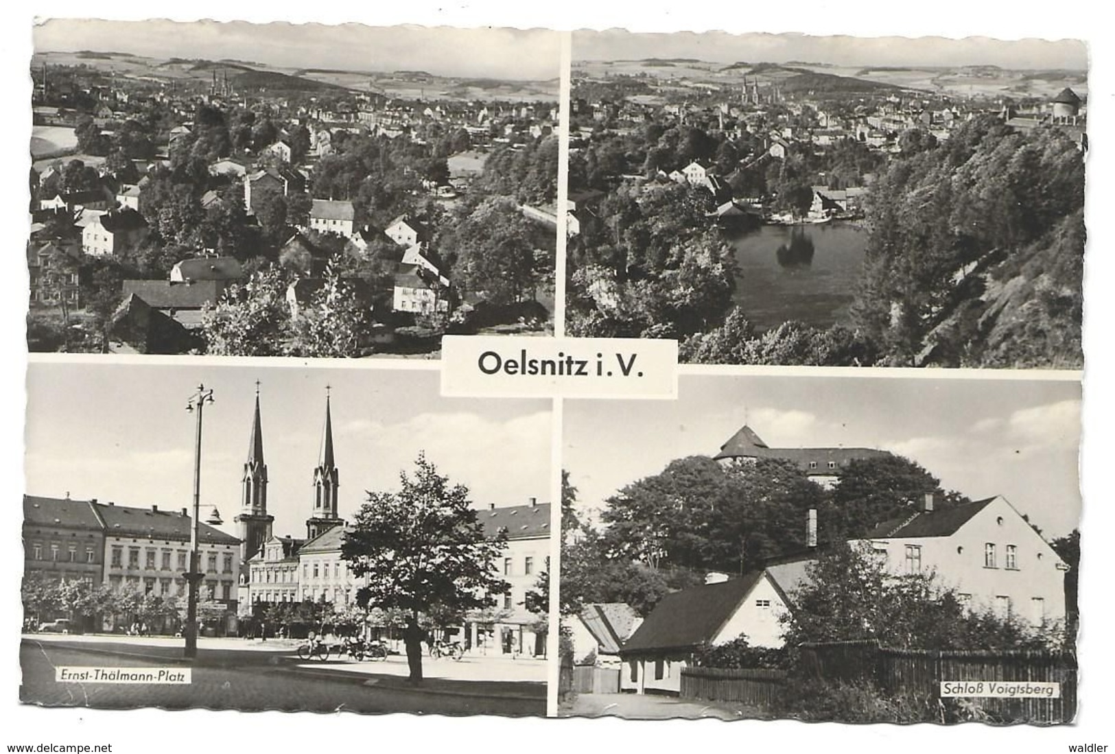 9920  OELSNITZ I. VOGTL.   - MEHRBILD   1963 - Oelsnitz I. Vogtl.