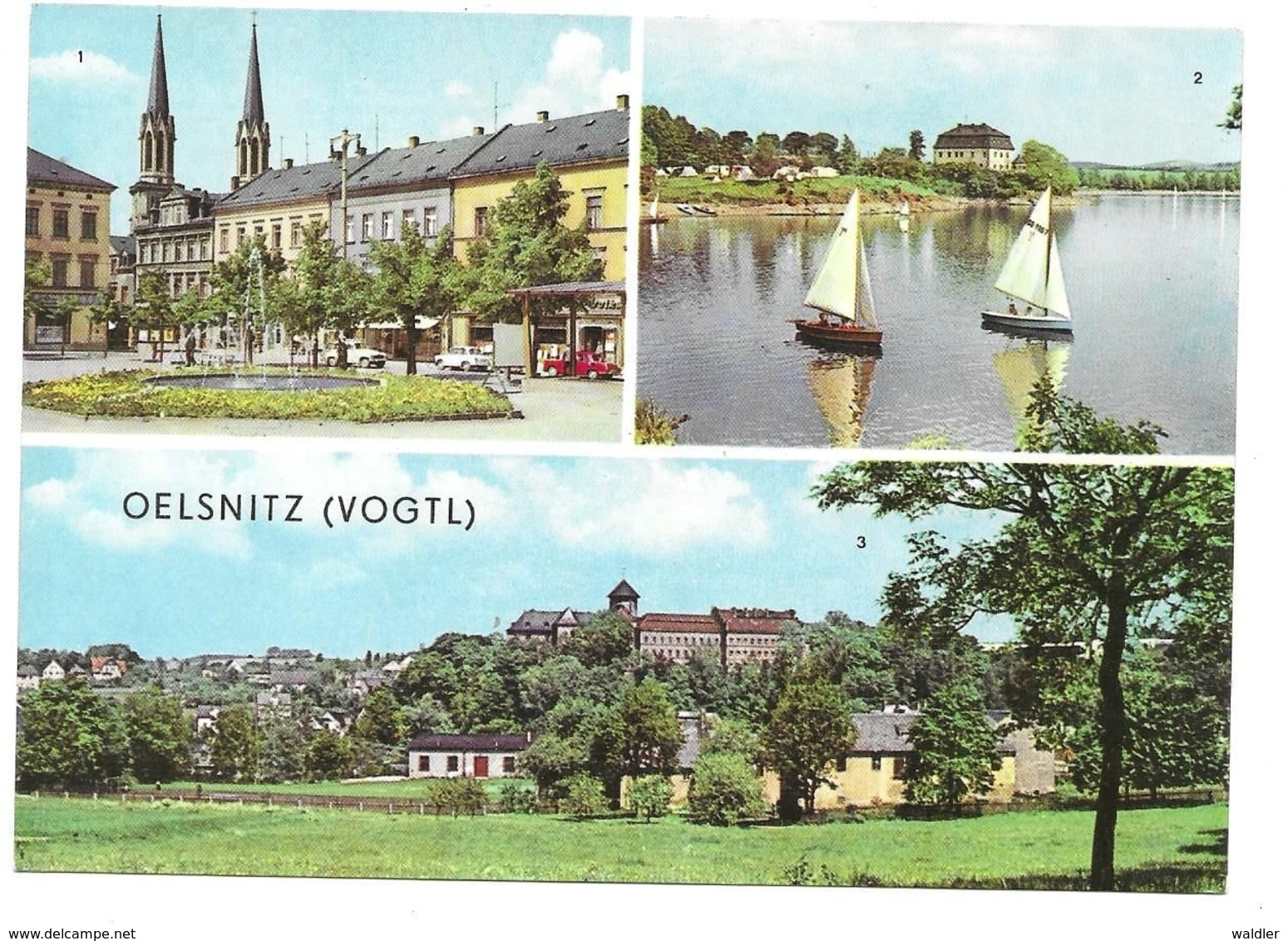 9920  OELSNITZ I. VOGTL.   - MEHRBILD   1970 - Oelsnitz I. Vogtl.