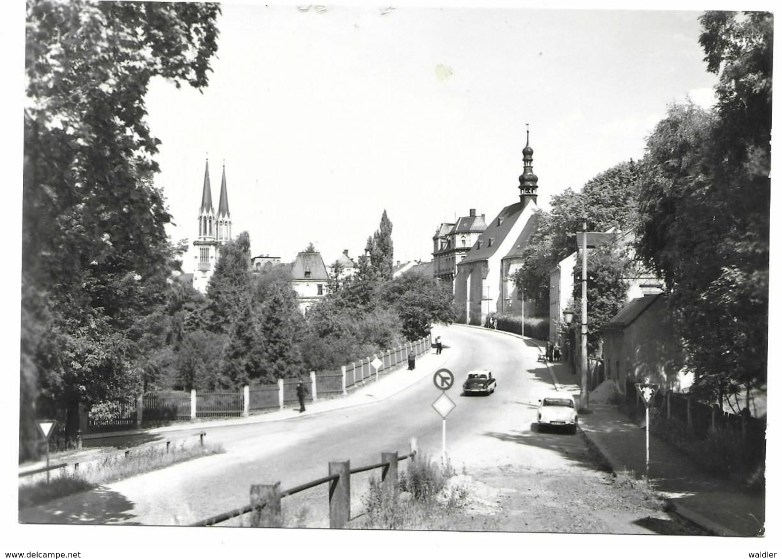 9920  OELSNITZ I. VOGTL.   -  EGERSTRASSE  1974 - Oelsnitz I. Vogtl.