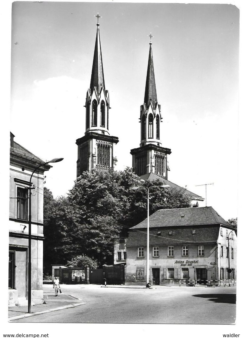 9920  OELSNITZ I. VOGTL.   -  JAKOBIKIRCHE  1982 - Oelsnitz I. Vogtl.