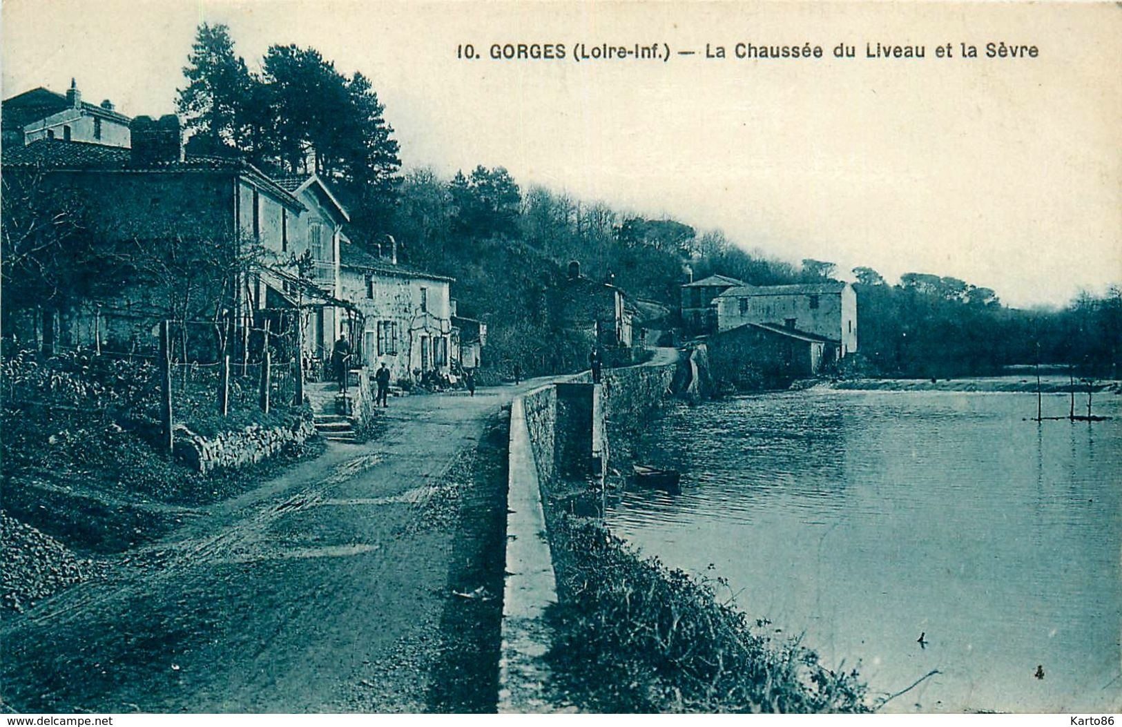 Gorges * La Chaussée Du Liveau Et La Sèvre - Gorges