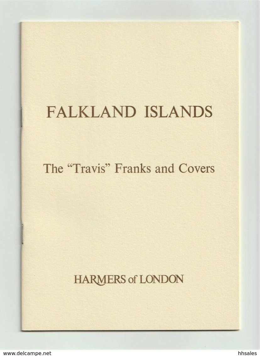 FALKLAND ISLANDS, The "TRAVIS" FRANKS & COVERS, Postal History - Philately And Postal History